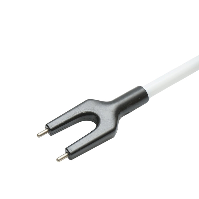 Pungolo elettrico per bestiame da 1100 V con batteria ricaricabile da 8,4 V e 2200 mAh, indicatore di carica e asta da 60 cm.