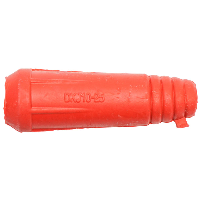Connettore da 9 mm, DKJ10-25 per cavo di saldatura rosso Breckner Germany